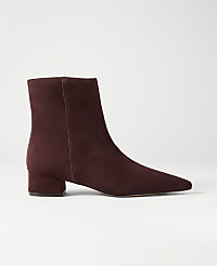Suede Nip Toe Bootie carousel Product Image 1