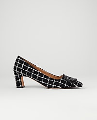 Tweed Buckle Pump carousel Product Image 1