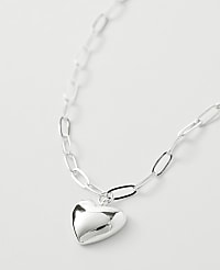 Metal Heart Pendant Necklace carousel Product Image 2