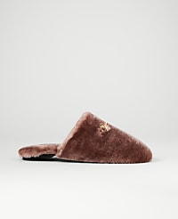 Weekend Horsebit Fuzzy Slide Flat carousel Product Image 1