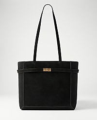 Suede Belted Tote carousel Product Image 1