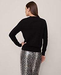 Petite V-Neck Sweater carousel Product Image 2