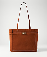 Suede Belted Tote carousel Product Image 1