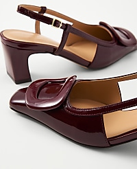Patent Leather Buckle Pump carousel Product Image 2