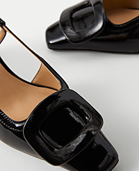 Patent Leather Buckle Pump carousel Product Image 2
