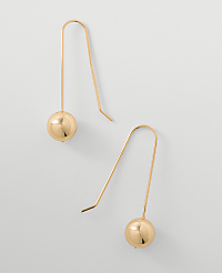 Metal Ball Drop Earrings carousel Product Image 1