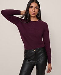 Cashmere Crew Neck Sweater carousel Product Image 1