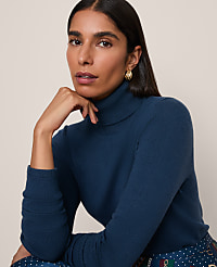 Petite Essential Turtleneck Sweater carousel Product Image 3