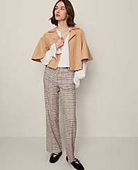 The Petite Jayne Trouser in Plaid carousel Product Image 5