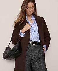 Striped Ruffle Collar Blouse carousel Product Image 4