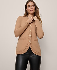 Curved Hem Longline Cardigan carousel Product Image 1
