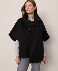 Zip Scarf Poncho carousel Product Image 1