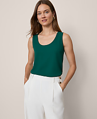 Mixed Media Tank Top carousel Product Image 1