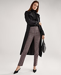The High Rise Ankle Pant in Plaid carousel Product Image 1