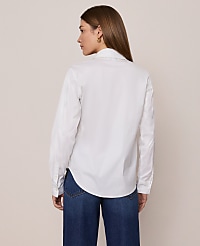 Petite Weekend Ruffle Collar Modern Shirt carousel Product Image 2