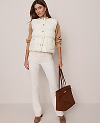 Petite Weekend Quilted Vest carousel Product Image 4