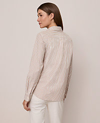 Weekend Collection Striped Relaxed Perfect Shirt carousel Product Image 2