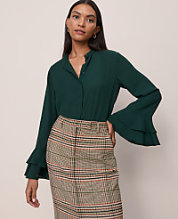 Bell Sleeve Blouse carousel Product Image 1