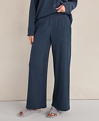 Haven Well Within Organic Cotton Rib Knit Relaxed Wide Leg Pants carousel Product Image 1