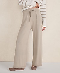 Haven Well Within Organic Cotton Knit Wide Leg Pants carousel Product Image 1