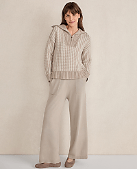 Haven Well Within Organic Cotton Knit Wide Leg Pants carousel Product Image 2