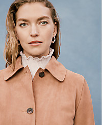 Studio Collection Suede Collared Jacket carousel Product Image 1