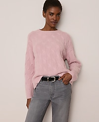 Cashmere Cable Sweater carousel Product Image 1