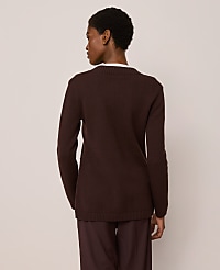Curved Hem Longline Cardigan carousel Product Image 2