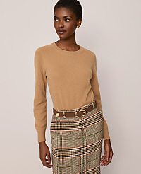 Cashmere Crew Neck Sweater carousel Product Image 1
