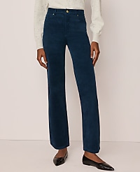 The Petite High Rise Corduroy Pant carousel Product Image 2
