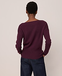 Studio Collection Cashmere Off-The-Shoulder Sweater carousel Product Image 2