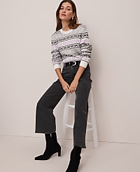 Weekend Relaxed Fair Isle Sweater carousel Product Image 3