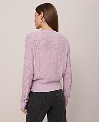 Weekend Pointelle Henley Sweater carousel Product Image 2
