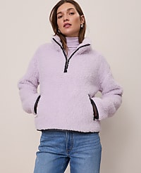Weekend Half-Zip Sherpa Pullover carousel Product Image 1
