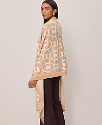 Chain Link Print Wrap Scarf carousel Product Image 2