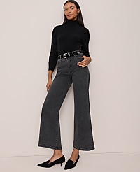 The Wide-Leg Crop Jean carousel Product Image 1