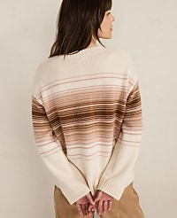 Haven Well Within Cashmere Ombr&eacute; Stripe Crewneck Sweater carousel Product Image 4