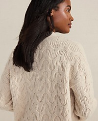 Haven Well Within Cashmere Cable Cardigan carousel Product Image 2