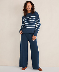 Haven Well Within Organic Cotton Stripe Roll Neck Sweater carousel Product Image 2