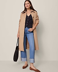 Removable Cape Trench Coat carousel Product Image 8