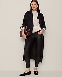 Petite Modern Trench Coat carousel Product Image 7