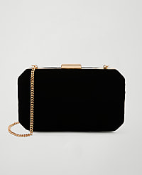 Beveled Velvet Clutch carousel Product Image 1