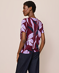 Floral Sweater Tee carousel Product Image 2