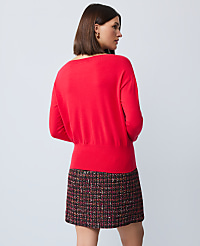 Boatneck Wedge Sweater carousel Product Image 2