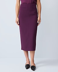 Fluid Crepe Pocket Midi Skirt carousel Product Image 2
