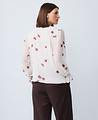 Floral Ruffle Shirt carousel Product Image 2