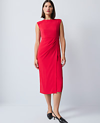 Faux Wrap Sheath Dress carousel Product Image 1