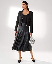 Petite Tweed Cropped Jacket carousel Product Image 6