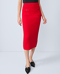 Ribbed Sweater Skirt carousel Product Image 2