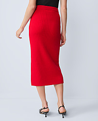 Ribbed Sweater Skirt carousel Product Image 3